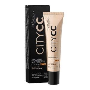 MÁDARA CITY CC CREAM SPF15 ANTI-POLLUTION LIGHT BEIGE 40 ML