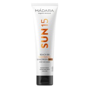 MÁDARA SUN 15 BEACH BB SHIMMERING SUNSCREEN PROTEZIONE SOLARE SPF15 100 ML