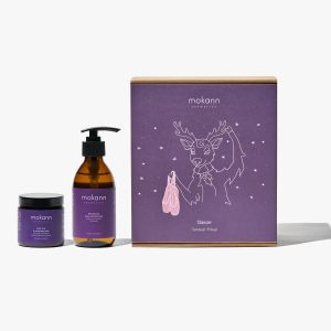 MOKANN DANCER SET - DETERGENTE + BALSAMO CORPO PRUGNA E CANNELLA