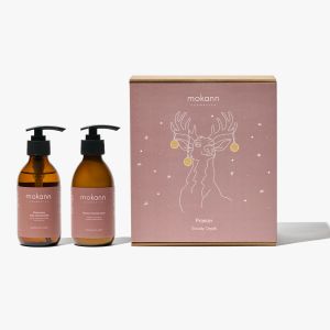 MOKANN PRANCER SET - DETERGENTE + LOZIONE CORPO AMBRA E SANDALO